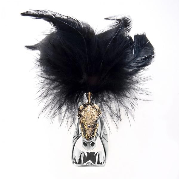 Goldsmith :IN-RESIDENCE Armoured Horse Feathers Ring