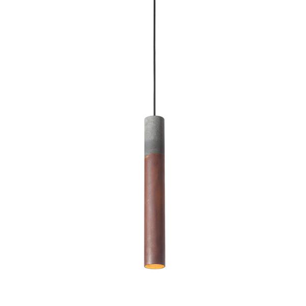 KARVEN Roest Vertical 30 Zinc Pipe Light