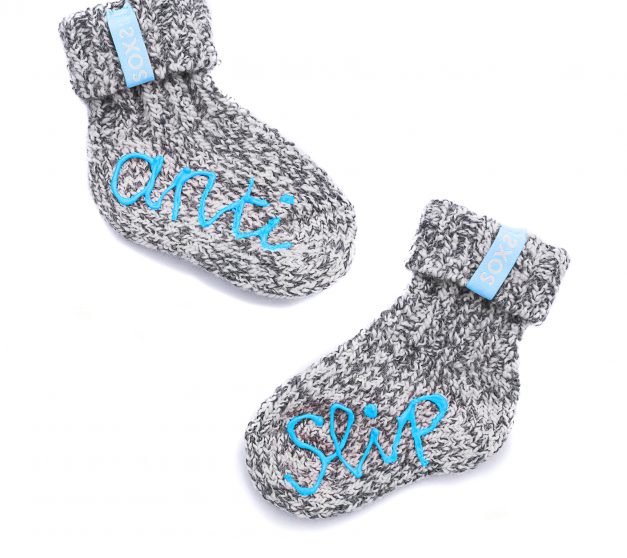 Soxs.co Warm Wool Baby & Infants Socks with Blue Label