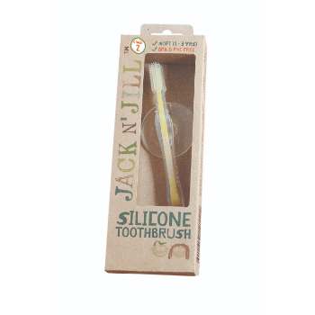 Jack N' Jill Silicone Toothbrush for 1 to 3 Years Childrens