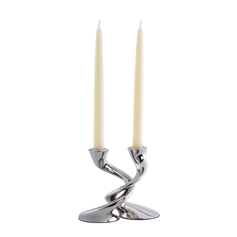 Robert Welch Windrush Candlestick, 2 Piece