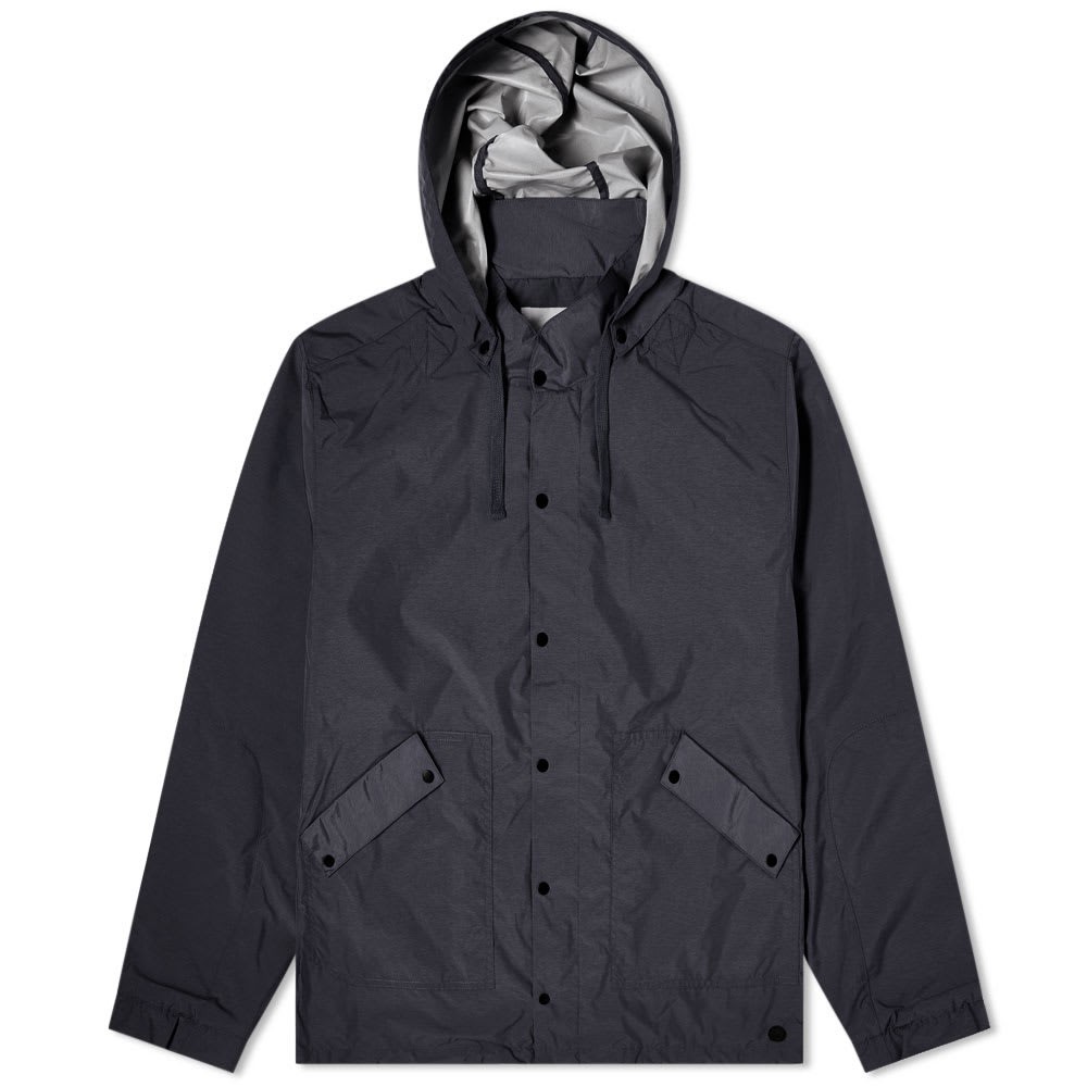 Folk Raincoat - Navy