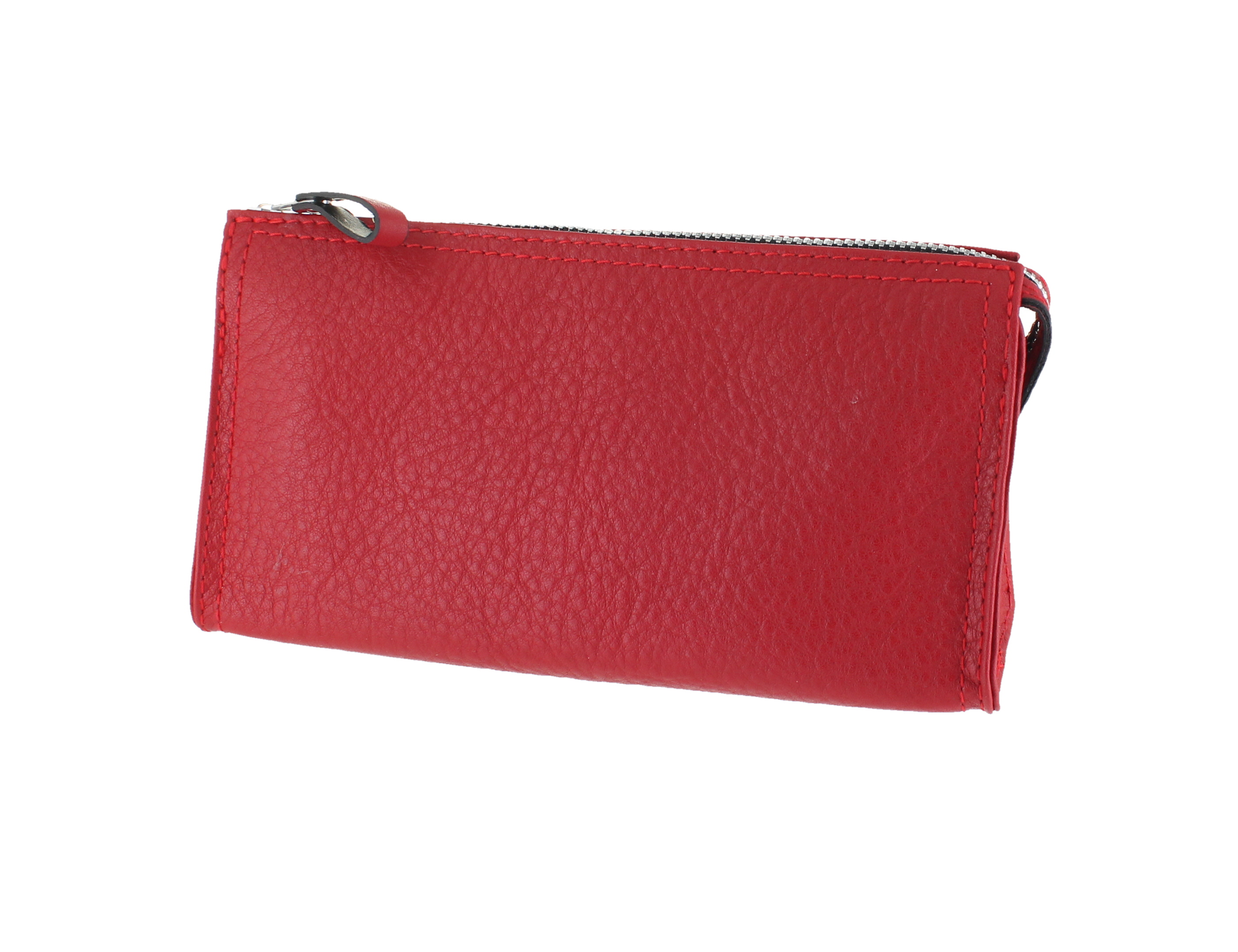 D. R. Harris Small Red Leather Wash Bag 