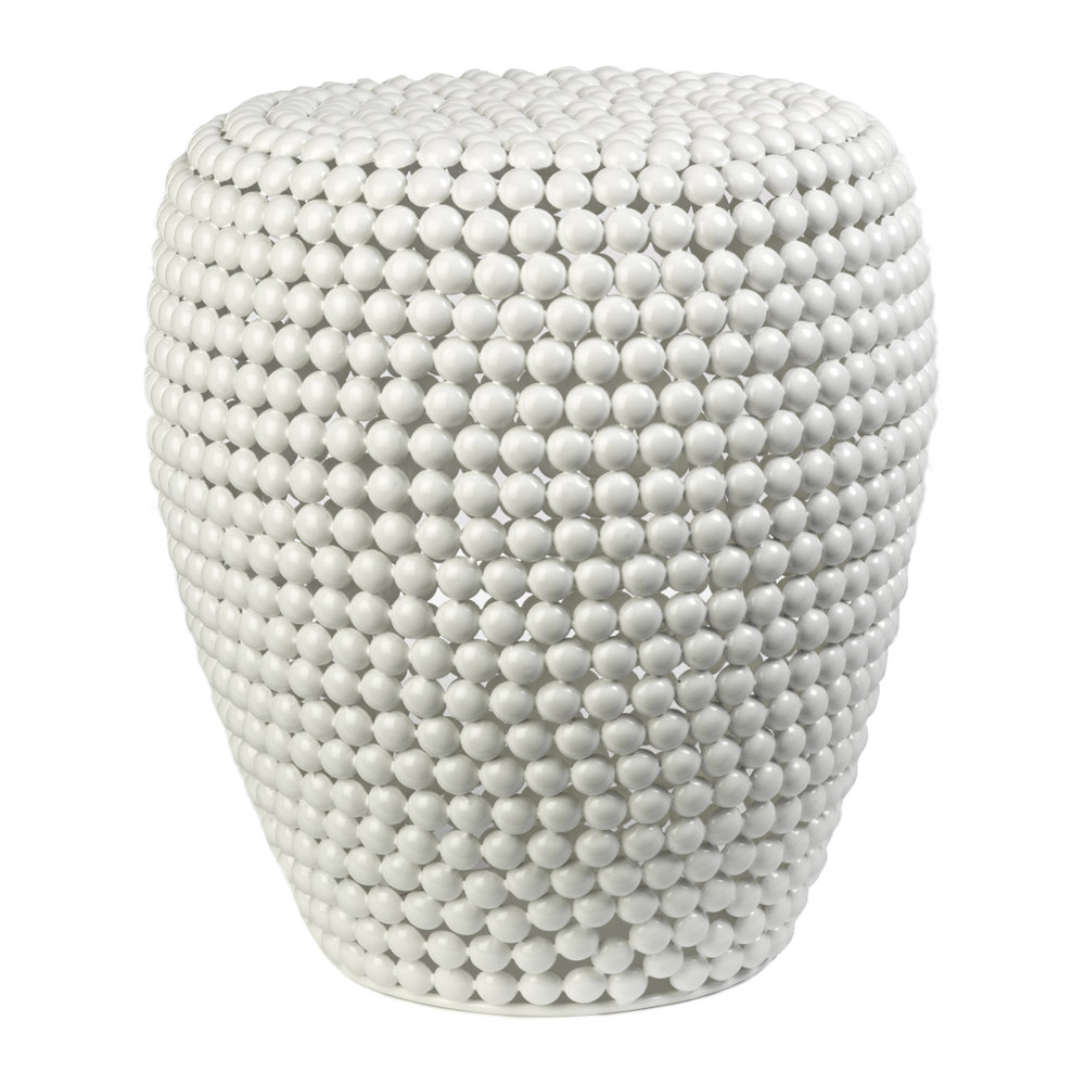 Pols Potten Dot Stool White