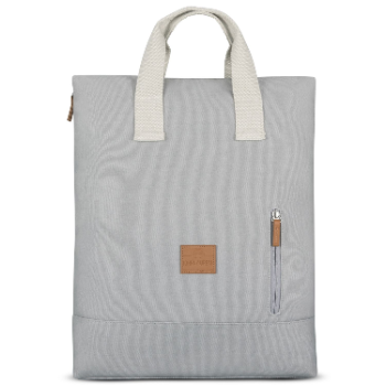 Johnny Urban Grey Cotton Canvas Sam Tote Backpack