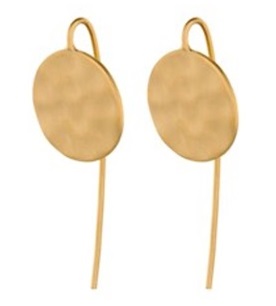 Pernille Corydon Dublin Hook Earrings Gold