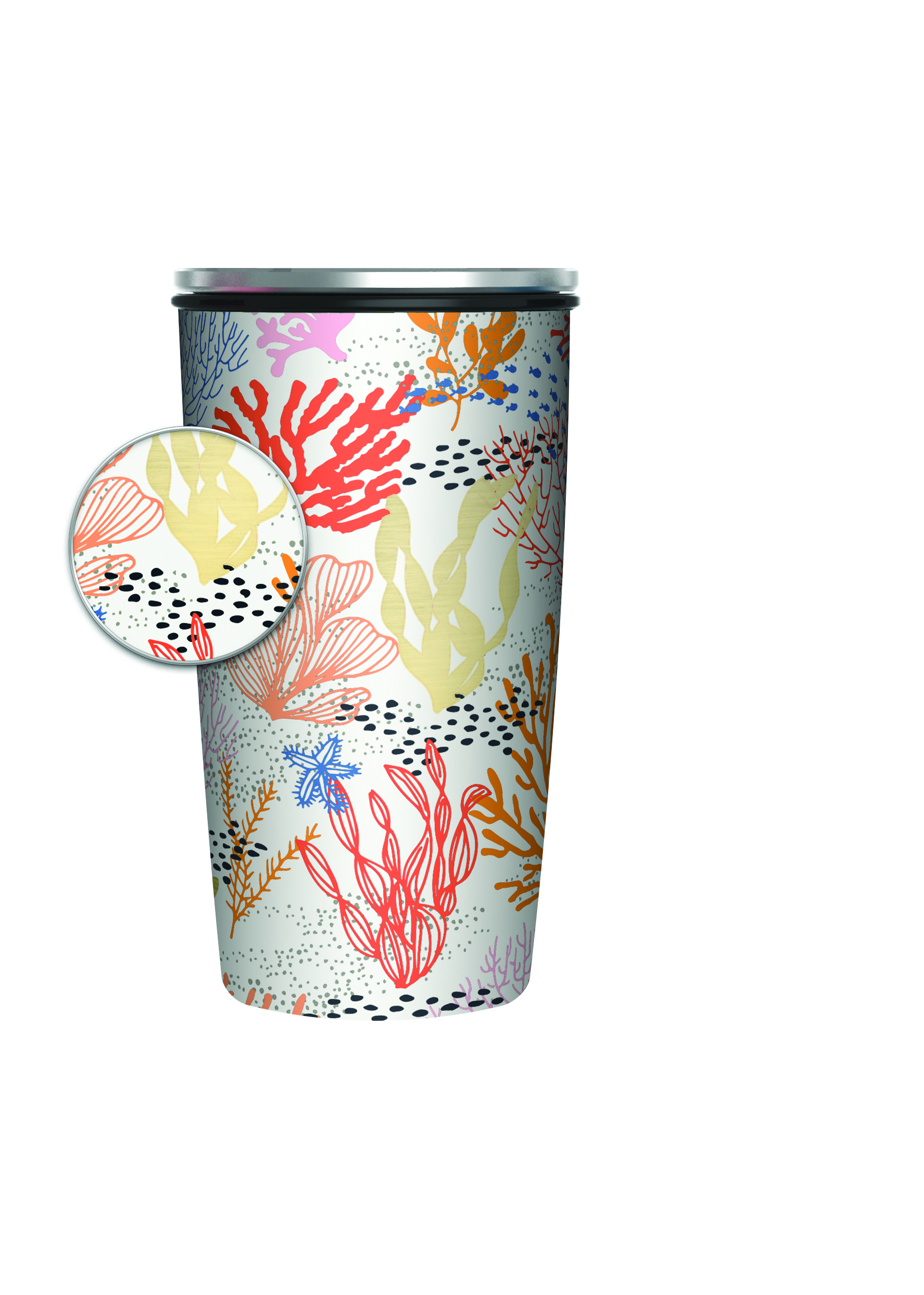 Blue Eyed Sun Under The Sea Bamboo Deluxe Slide Cup