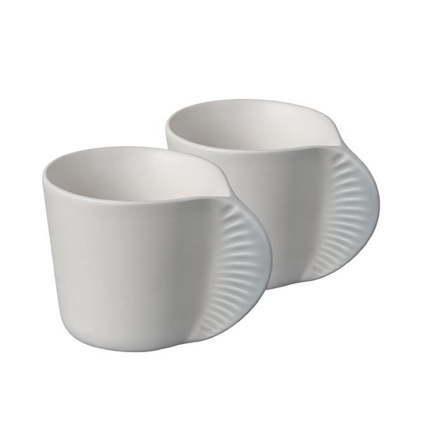 Ibride Morphose Coffee Cup Duo Pearl Grey