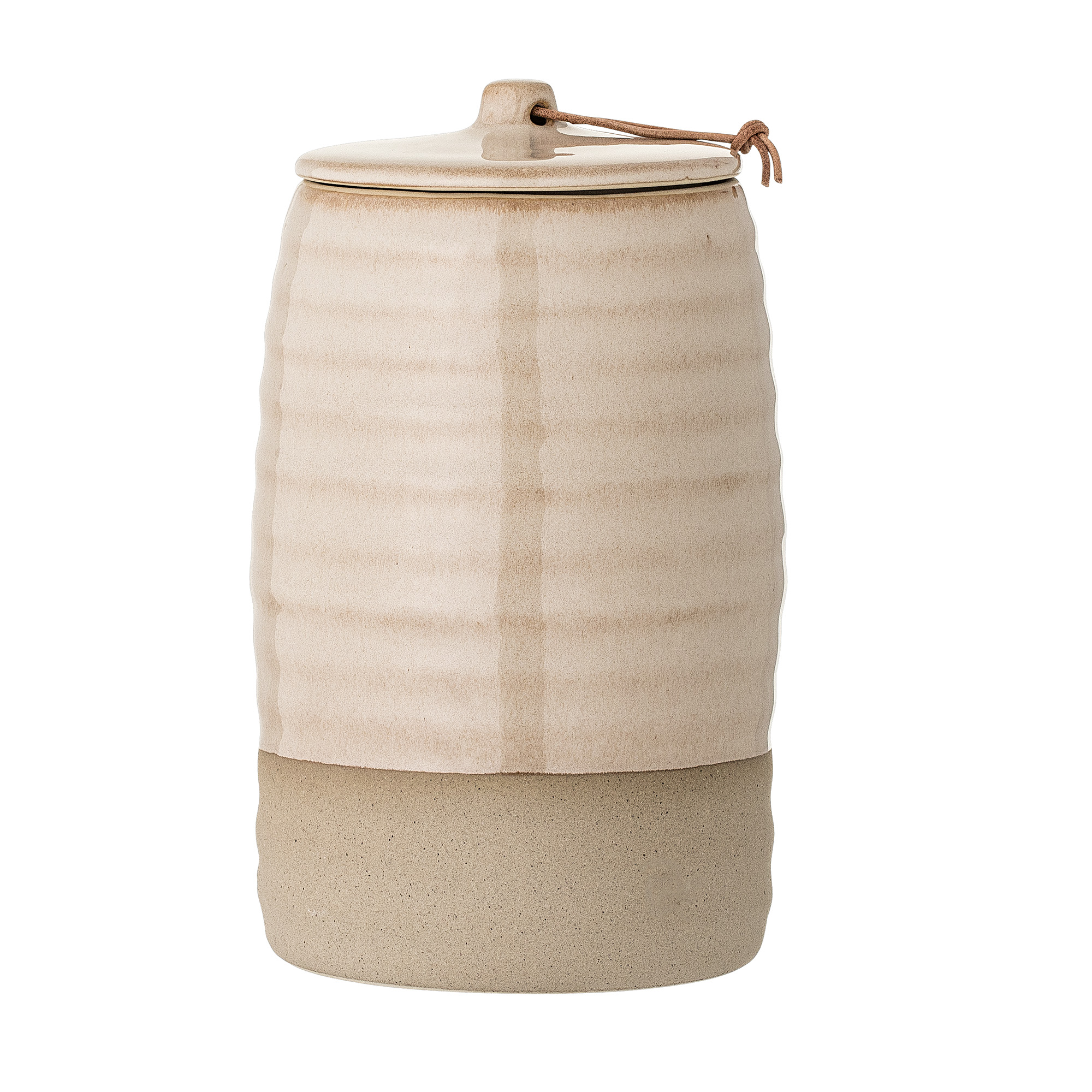 Bloomingville Stoneware Jar With Lid