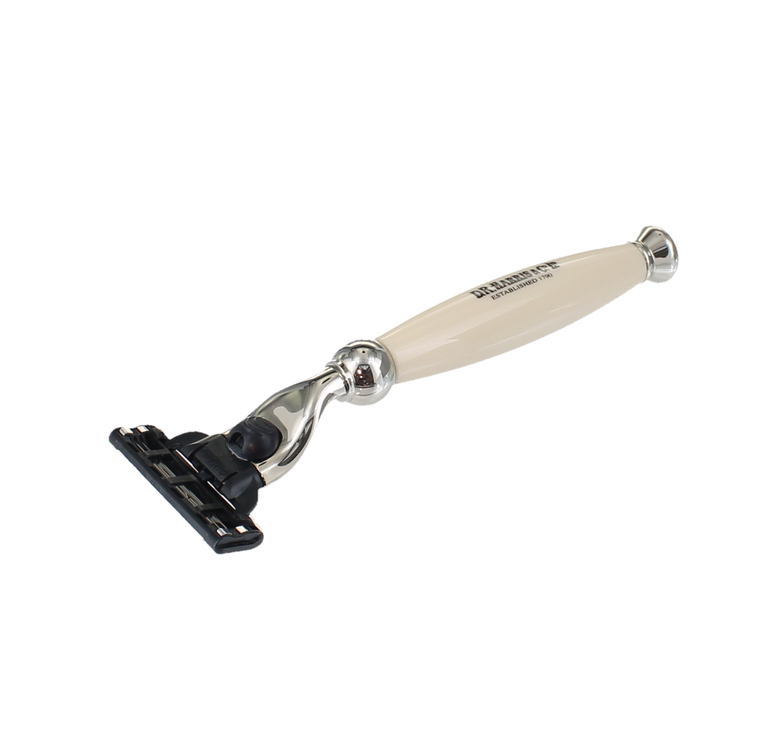 D. R. Harris Mach 3 Nickel Razor Ivory