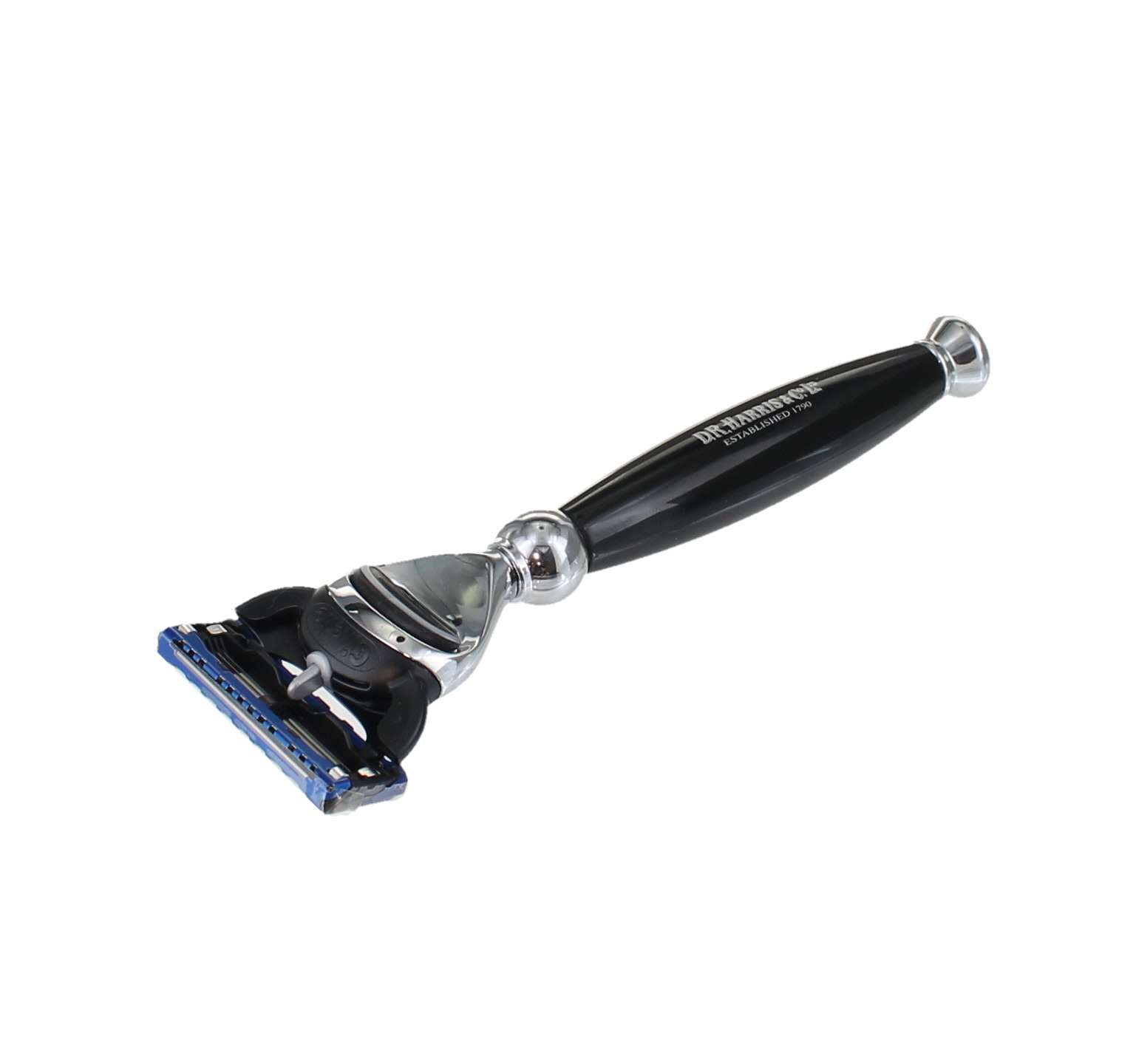 D. R. Harris Fusion Nickel Razor Ebony