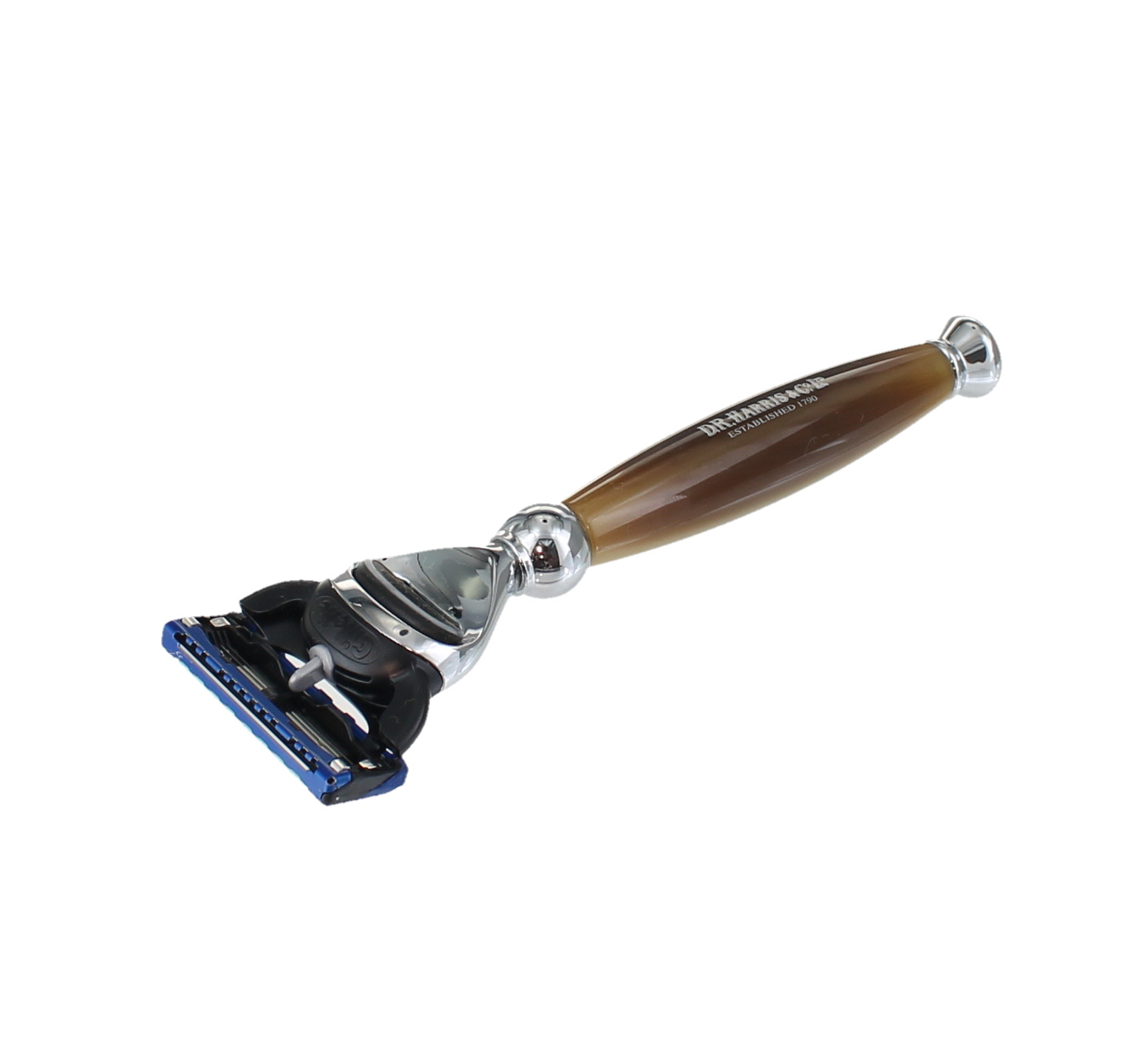 D. R. Harris Fusion Nickel Razor Horn