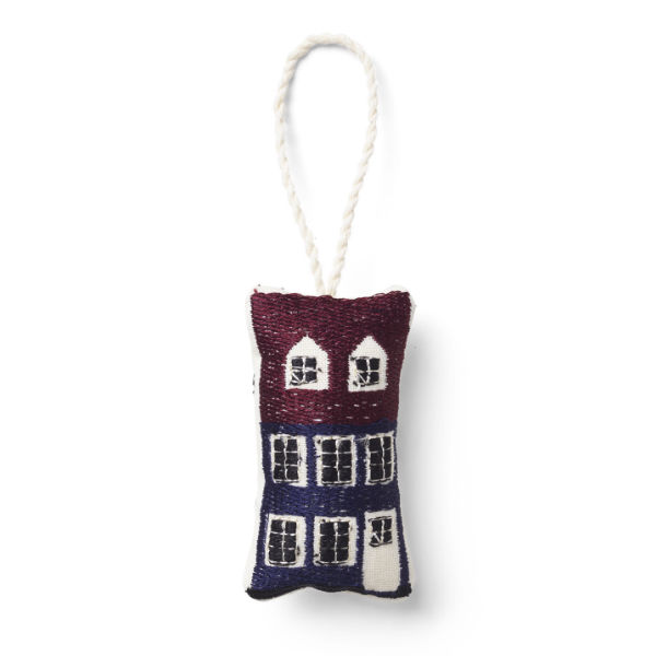 Ferm Living Copenhagen Embroidered Ornament Nyhavn