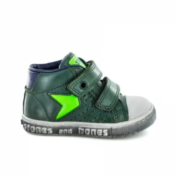 Stones and Bones Size 21 Green Leather Kids Shoes