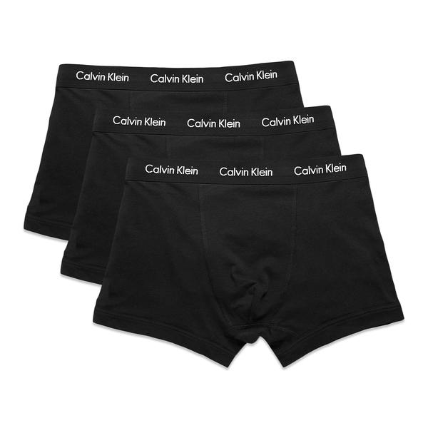 Calvin Klein Cotton Stretch Trunks Black Black