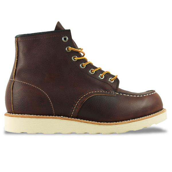 Red Wing Shoes Moc Toe 8138 6 Leather Boot Briar Oil Slick Brown