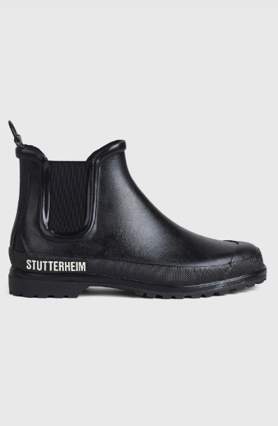 Stutterheim Black Rain Boots