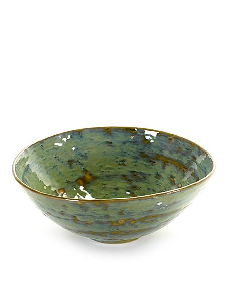 Pascale Naessens for Serax Pure - Medium Seagreen Ceramic Salad Bowl