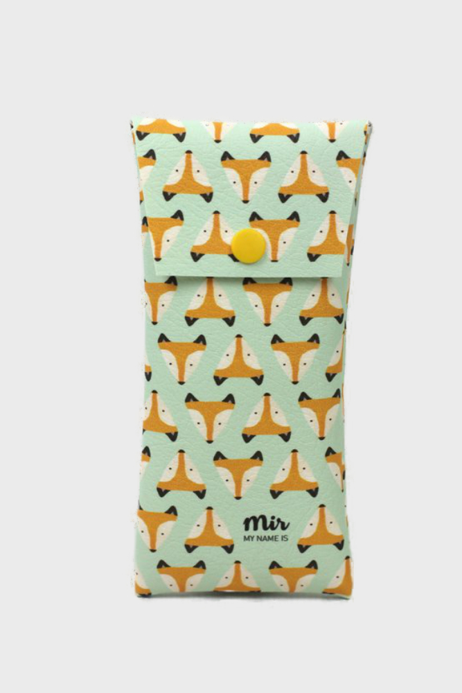 My Name is Mir Little Fox Sunglasses Glasses Case