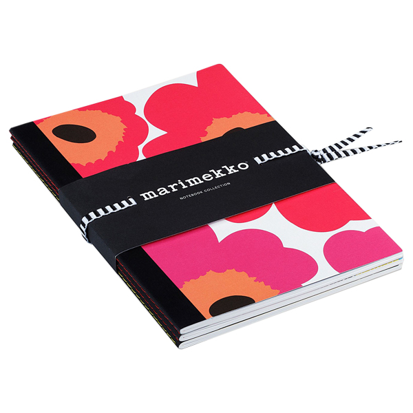 Marimekko Notebook - Set of 3 