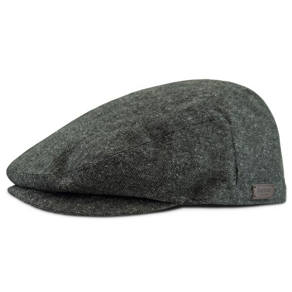 Barbour Barlow Flat Cap Grey Tweed