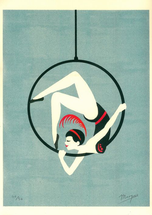 el-marques-a3-canson-iris-paper-acrobats-hoop-risograph