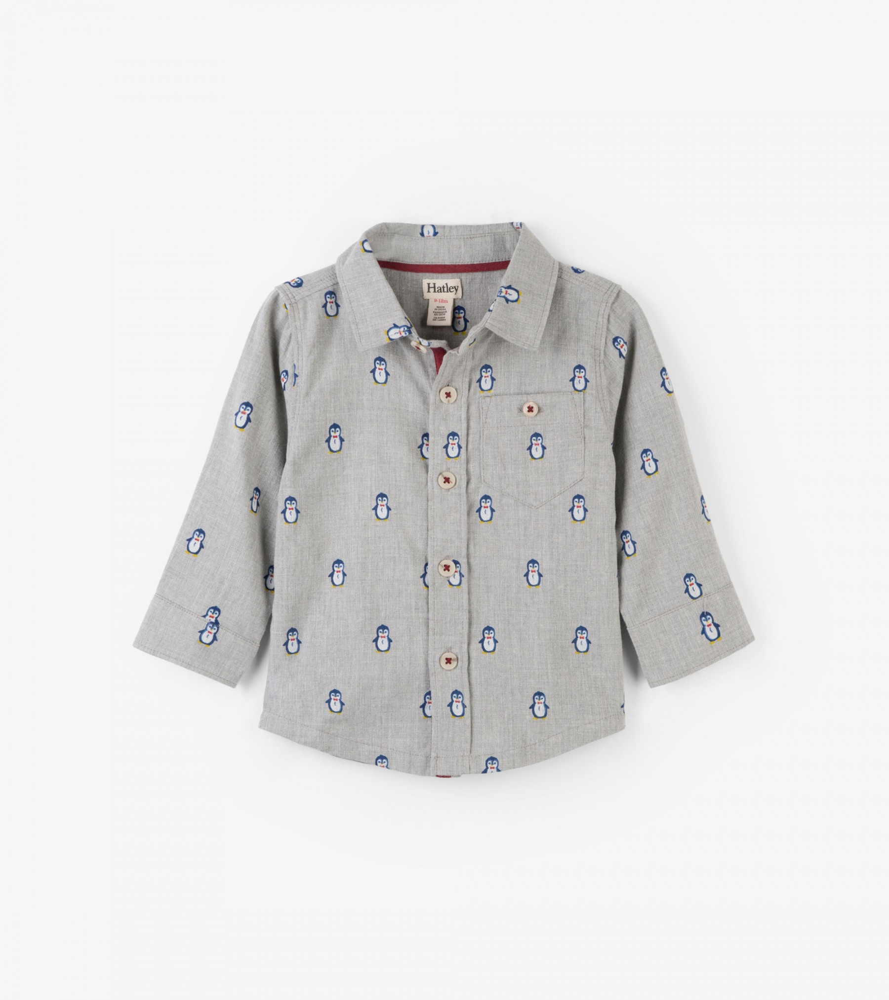 Hatley  Dapper Penguins Baby Button-Down