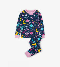 Hatley  Animal Cosmos Glow in the Dark Pajama Set