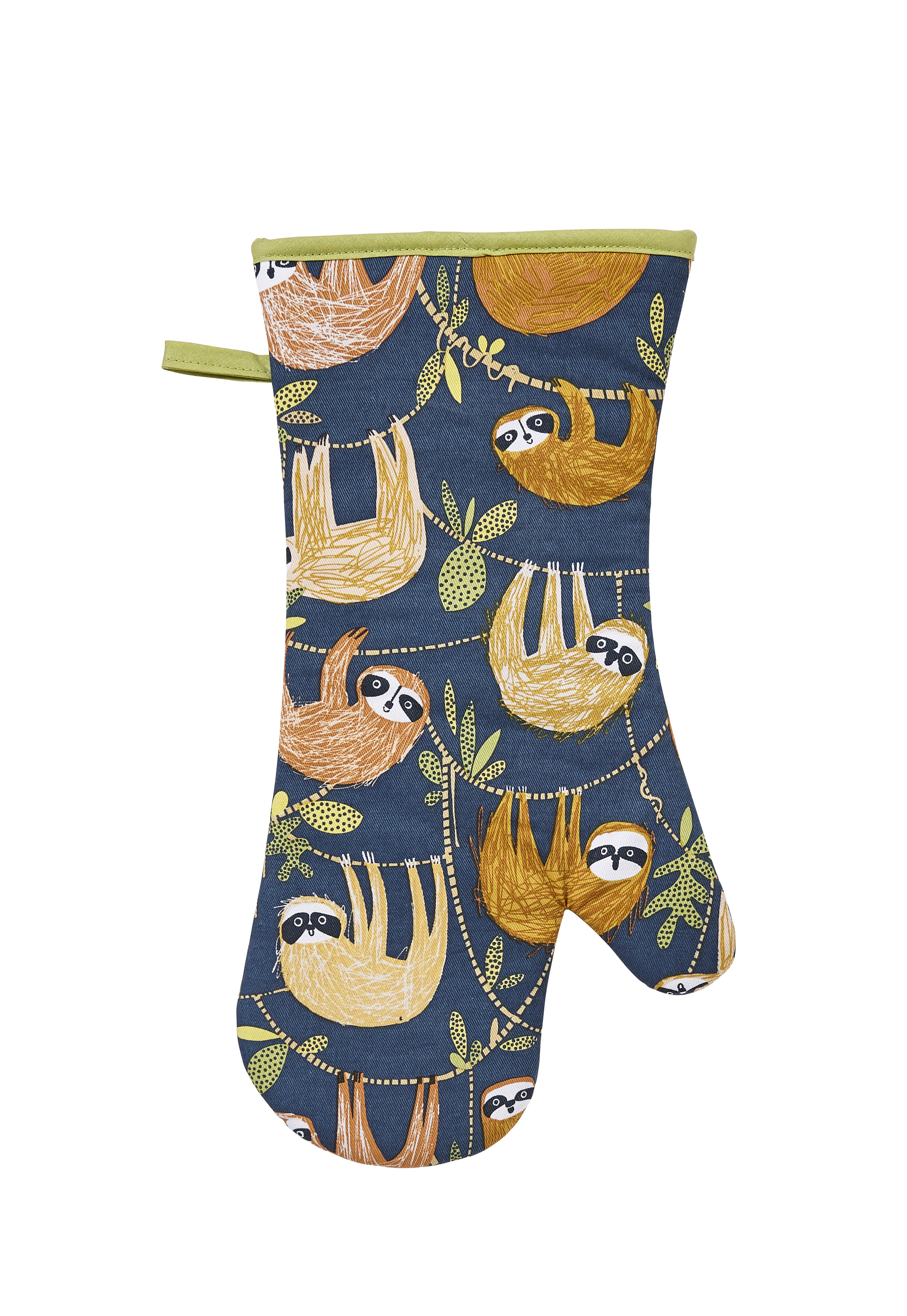 Ulster Weavers Hanging Around Sloth Oven Glove (Set of 2)