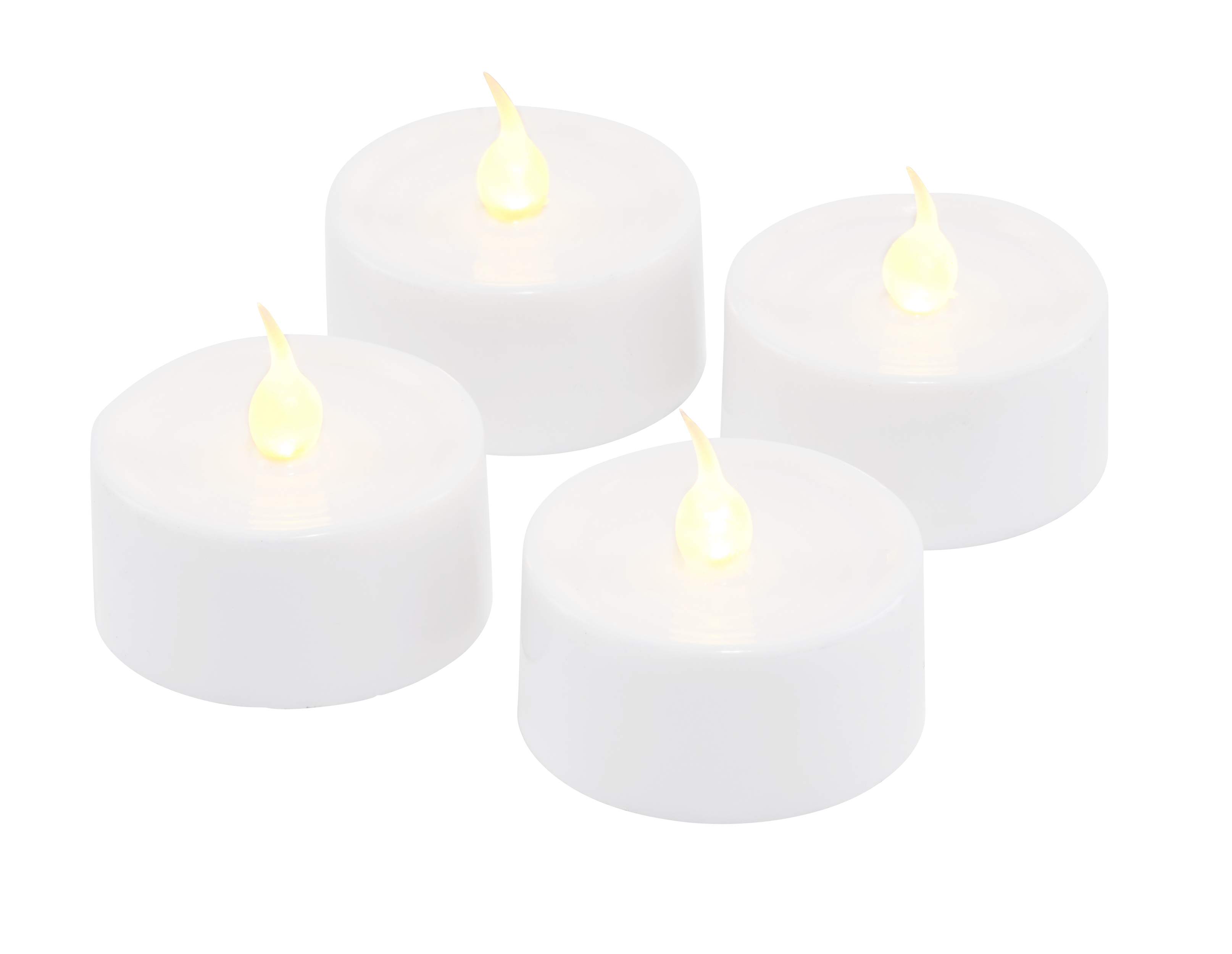 Sirius Company AS 4 Pack White Lone White Tea Lights