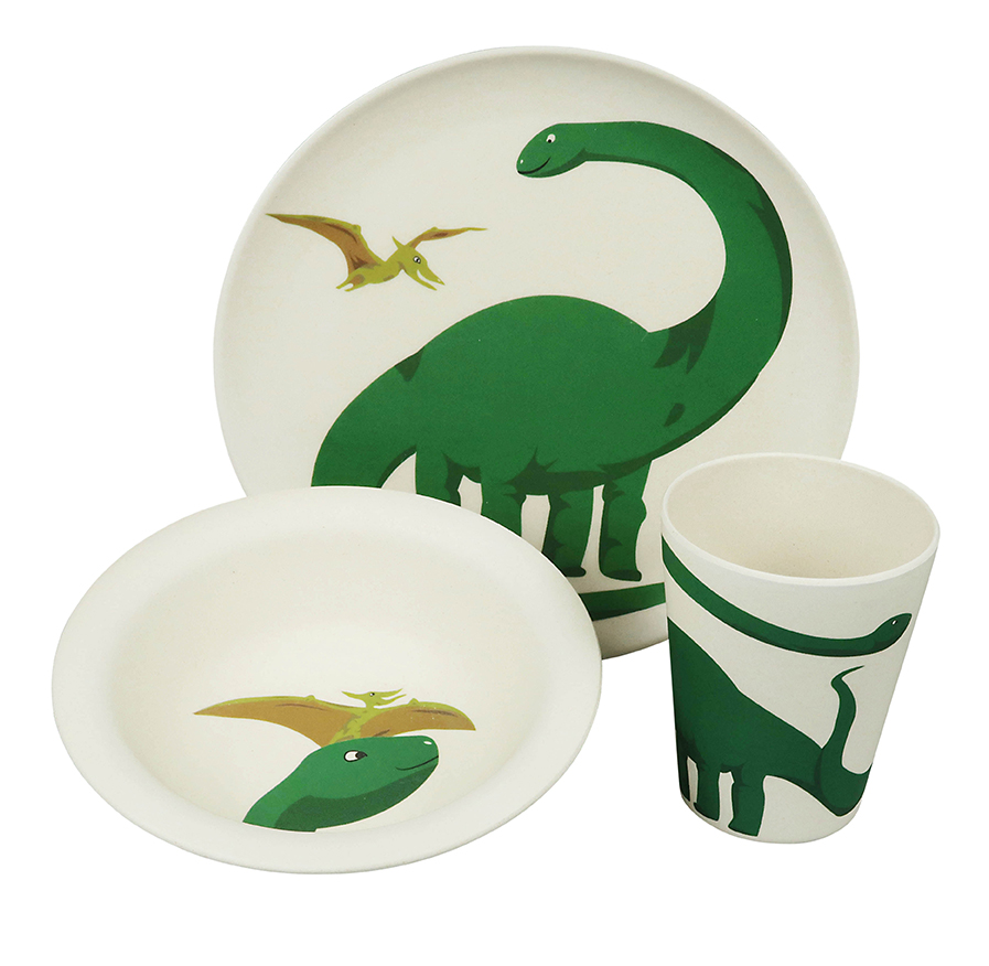 Zuperzozial Hungry Dino Biodegradable Childrens Meal Set 