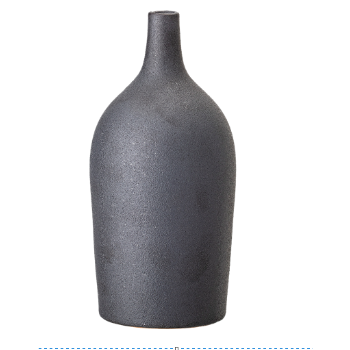 Bloomingville  Vase D10X H 22 cm grey terracotta