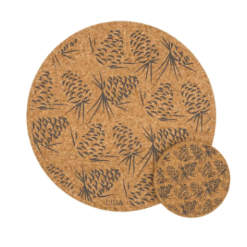 liga-set-of-4-grey-cork-pinecones-placemat