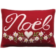 Jan Constantine Alpine Christmas Noel Cushion