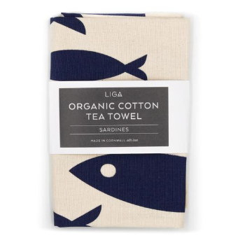 liga-navy-organic-cotton-sardines-tea-towel