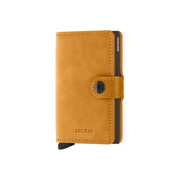 Secrid Mini Wallet Vintage Ochre