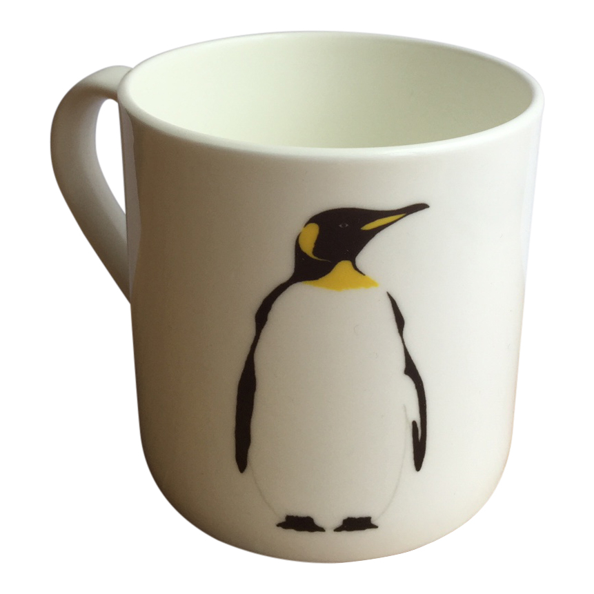 Rolfe & Wills Penguin Bone China Mug