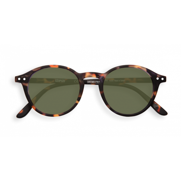 IZIPIZI Sun D Tortoise Green Lenses