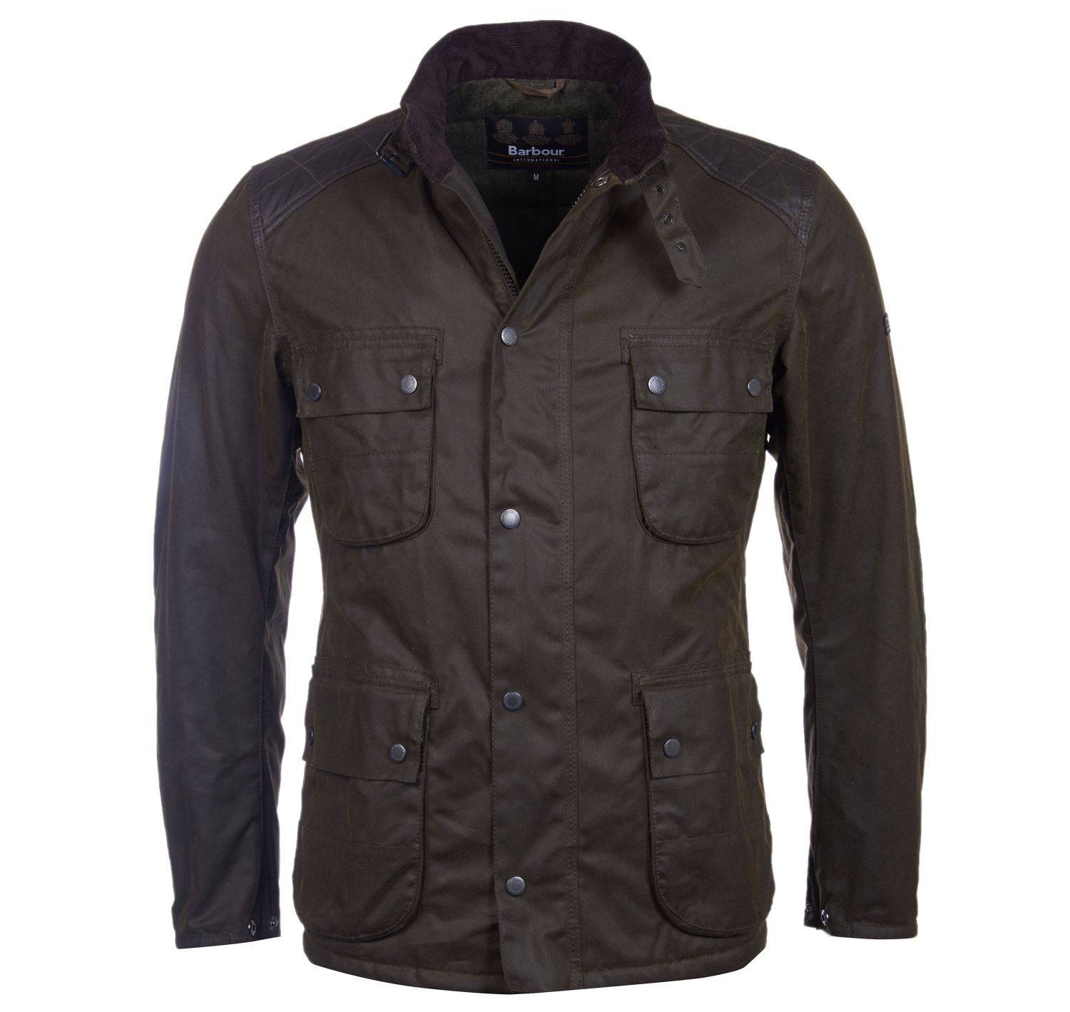 Barbour Weir Wax Jacket - Olive