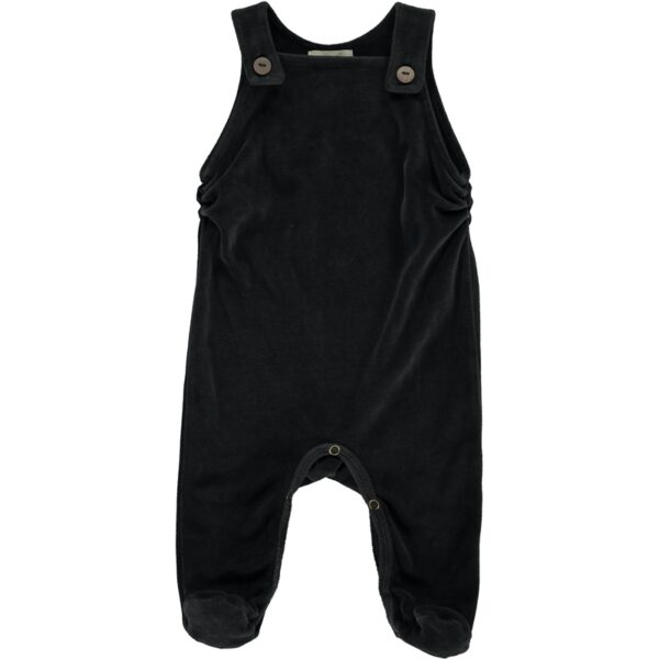 Bean's Barcelona Anthracite Organic Cotton Baby Rompers