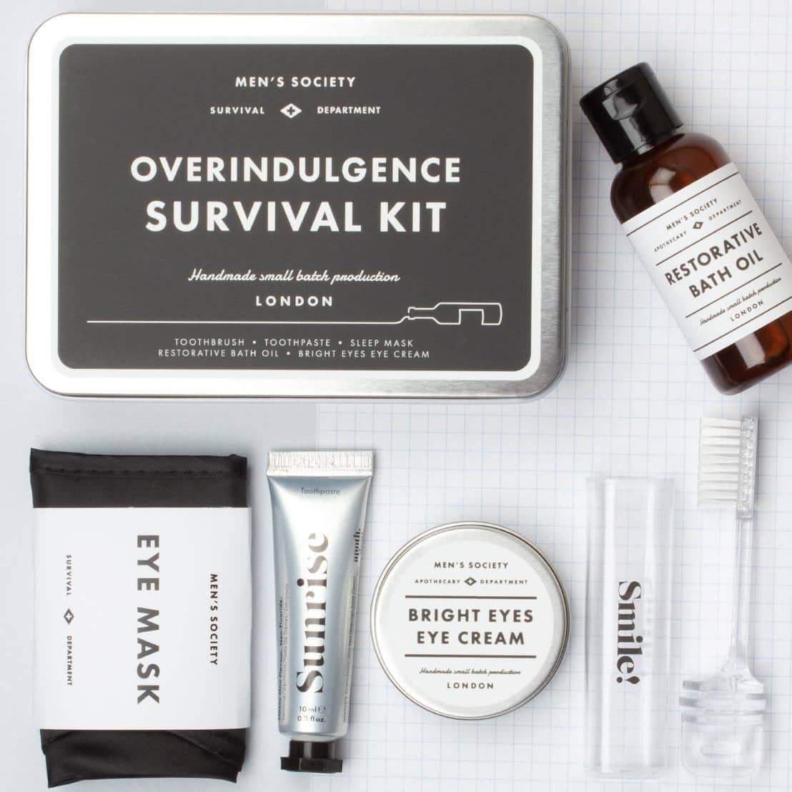 Men's Society Overindulgence Survival Kit