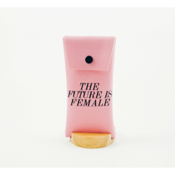 My Name is Mir The Future is Female Sunglasses Case