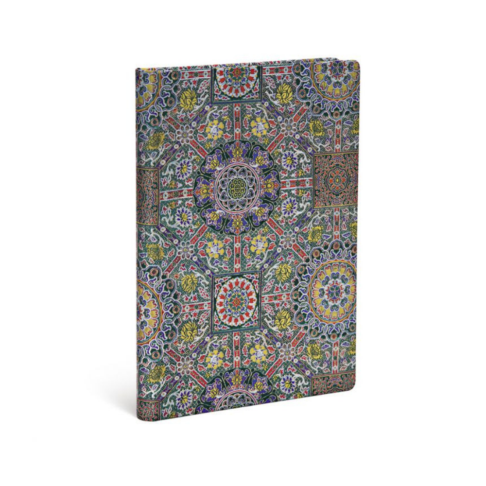 paperblanks Tibetan Textiles Padma Midi Journal