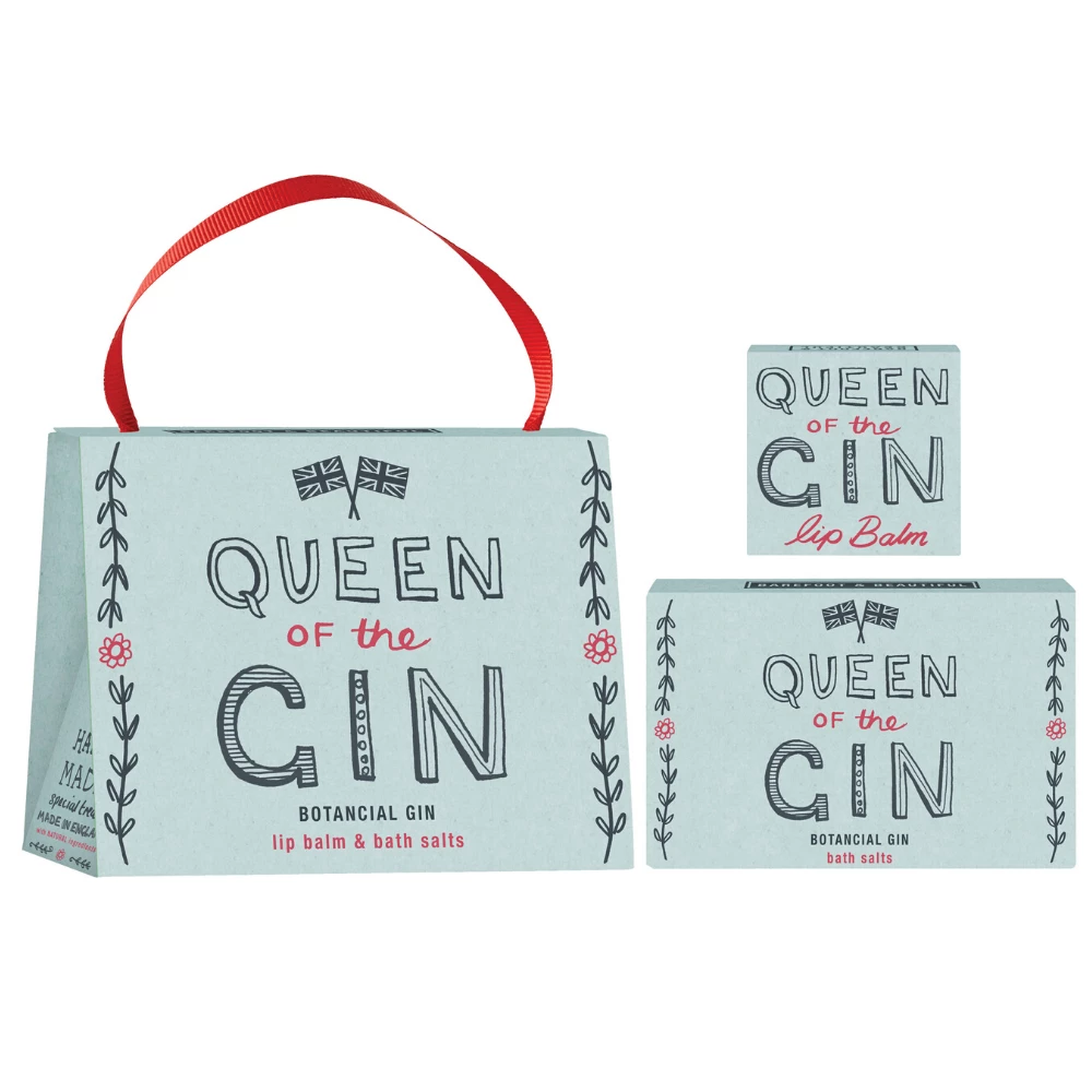 Bath House Queen of the Gin Botanical Gift Set