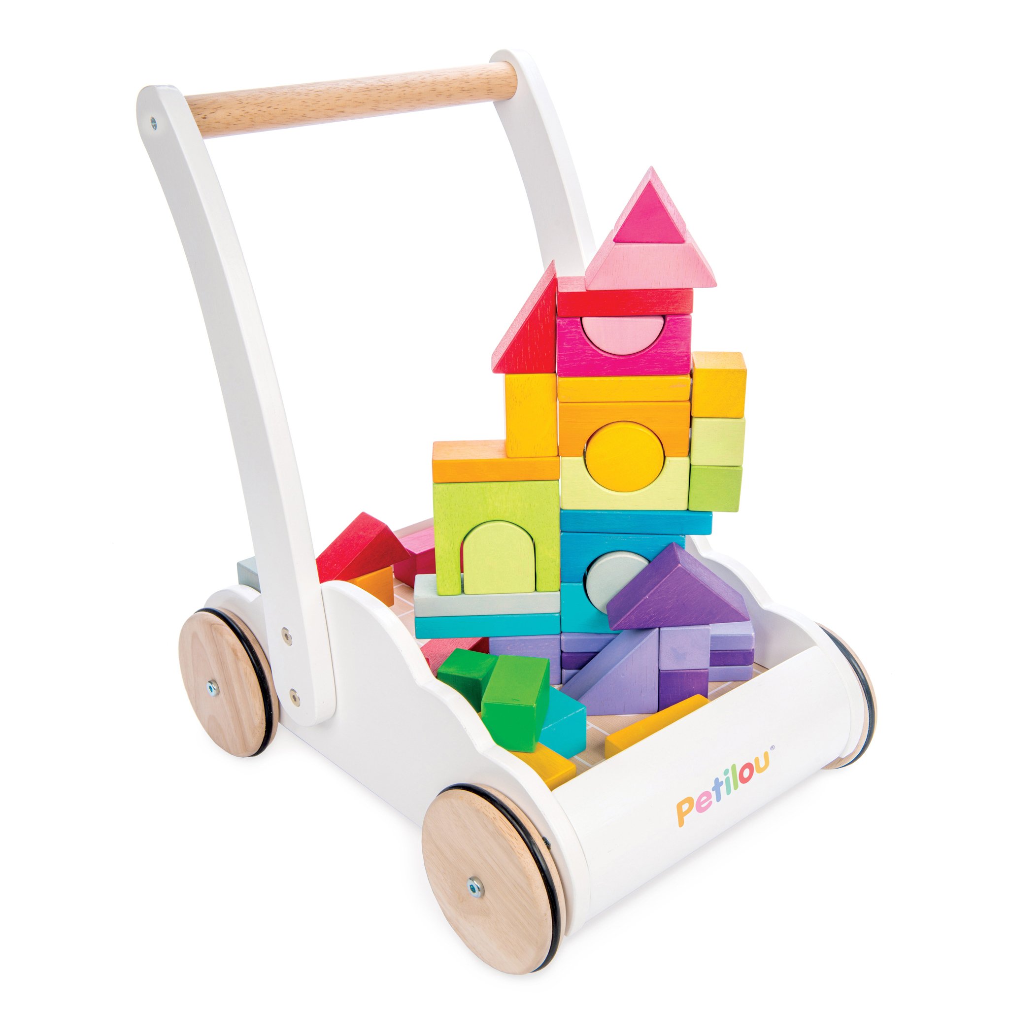 Le Toy Van Rainbow Cloud Wooden Walker