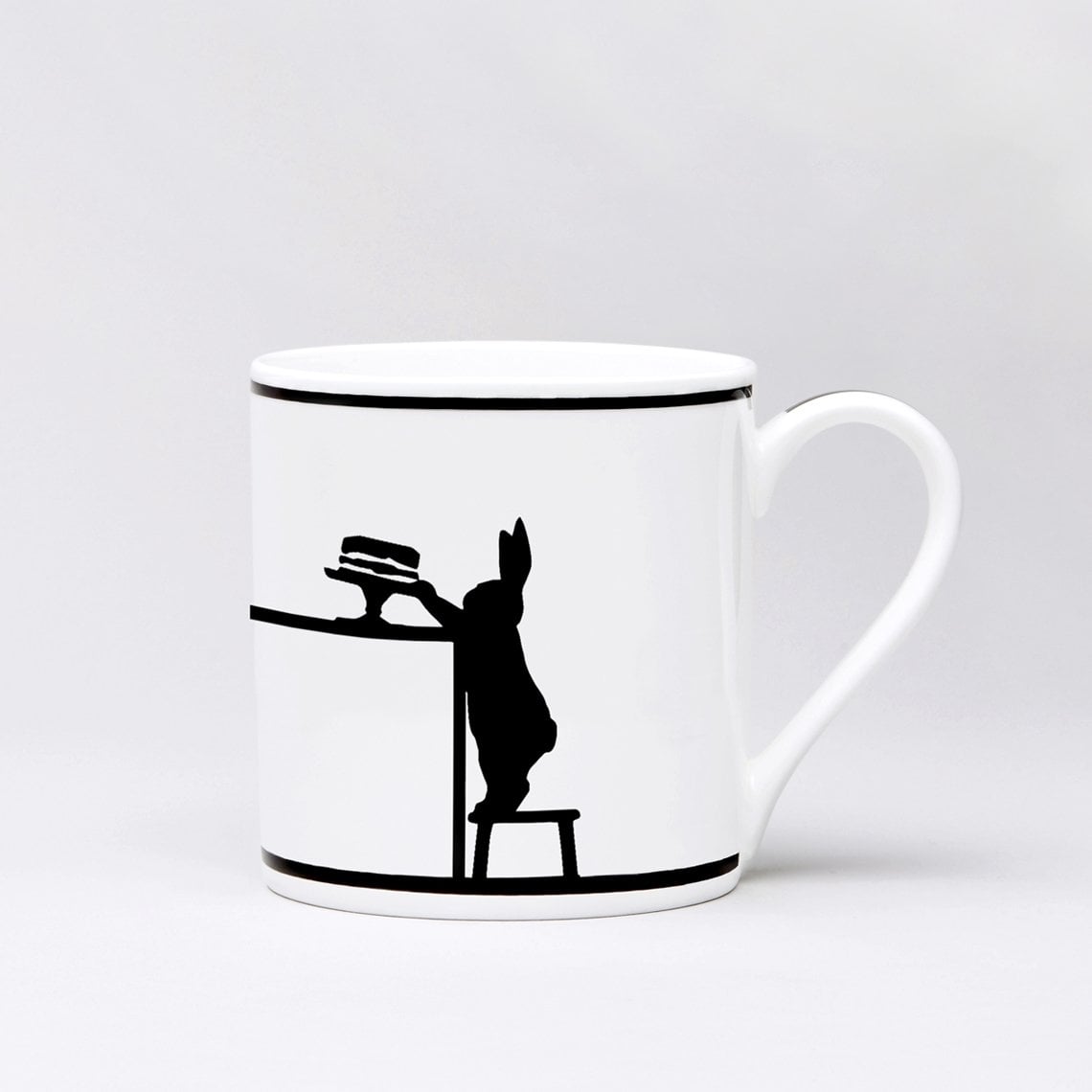 HAM Cake Loving Rabbit Mug