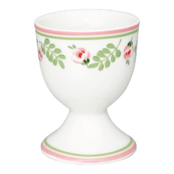 Green Gate White Porcelain Lily Petit Egg Cup