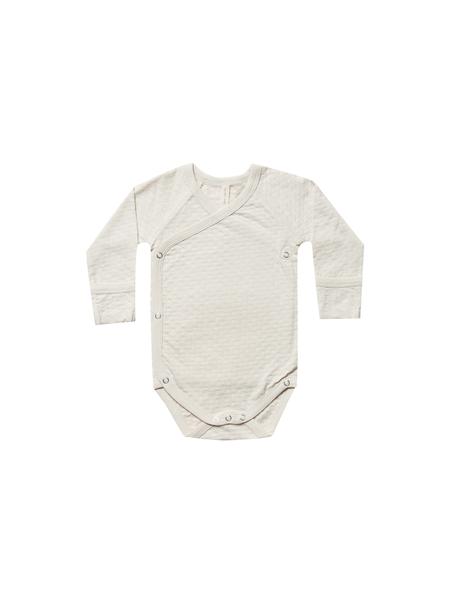 Quincy Mae Pebble Pointelle Kimono Onesie 