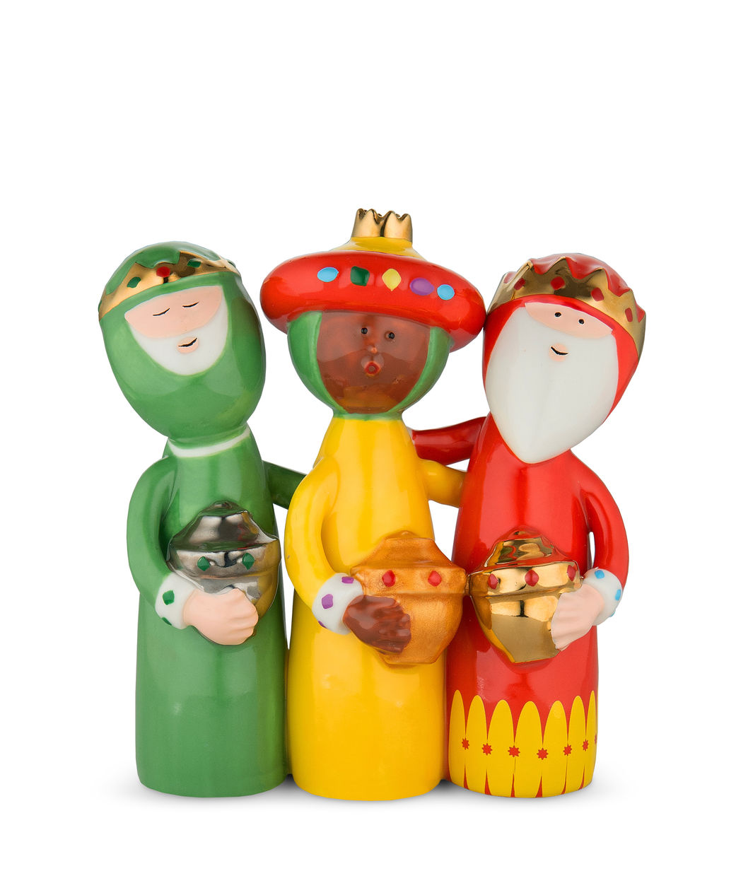 Alessi Uno, Due, Tre Re Magi (Three Kings) Christmas Figurine