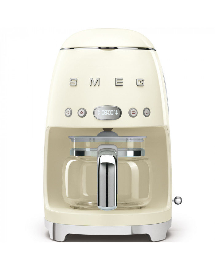 Smeg Cream Steel Drip Coffee Machine